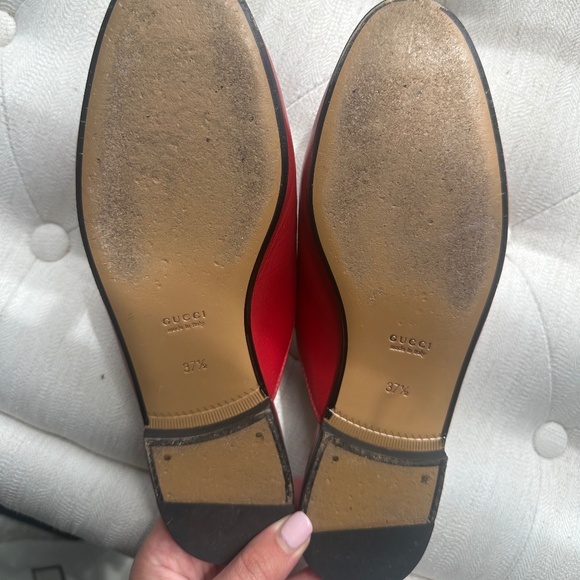 Gucci Women’s Princetown Leather Mules - Picture 3 of 3